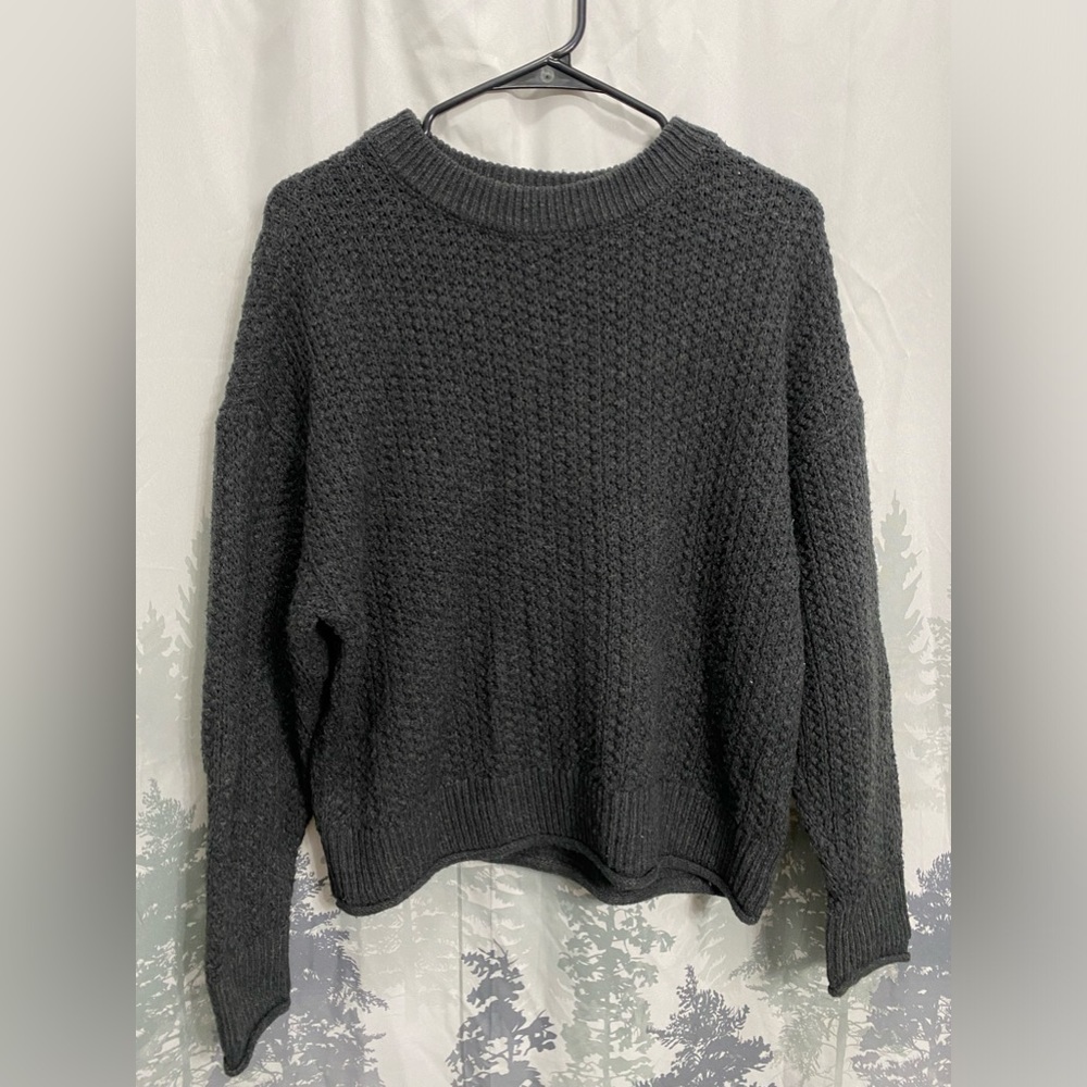 Black Knitted Sweater